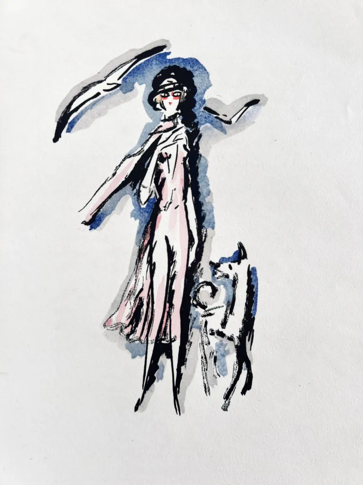 Литография Van Dongen - La Garçonne