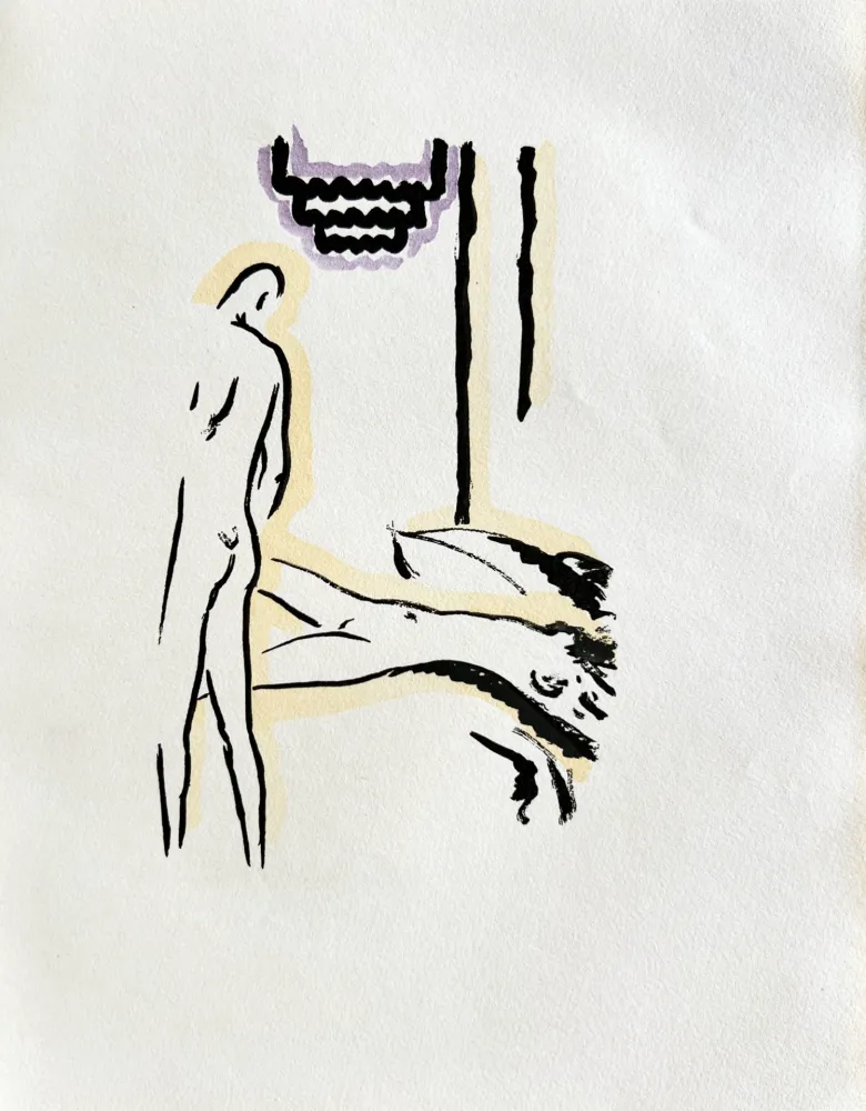 Литография Van Dongen - La Garçonne