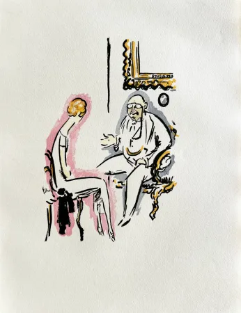 Литография Van Dongen - La Garçonne