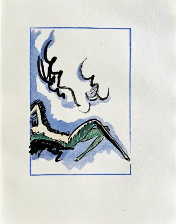 Литография Van Dongen - La Garçonne