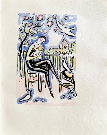 Литография Van Dongen - La Garçonne