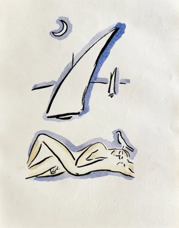 Литография Van Dongen - La Garçonne