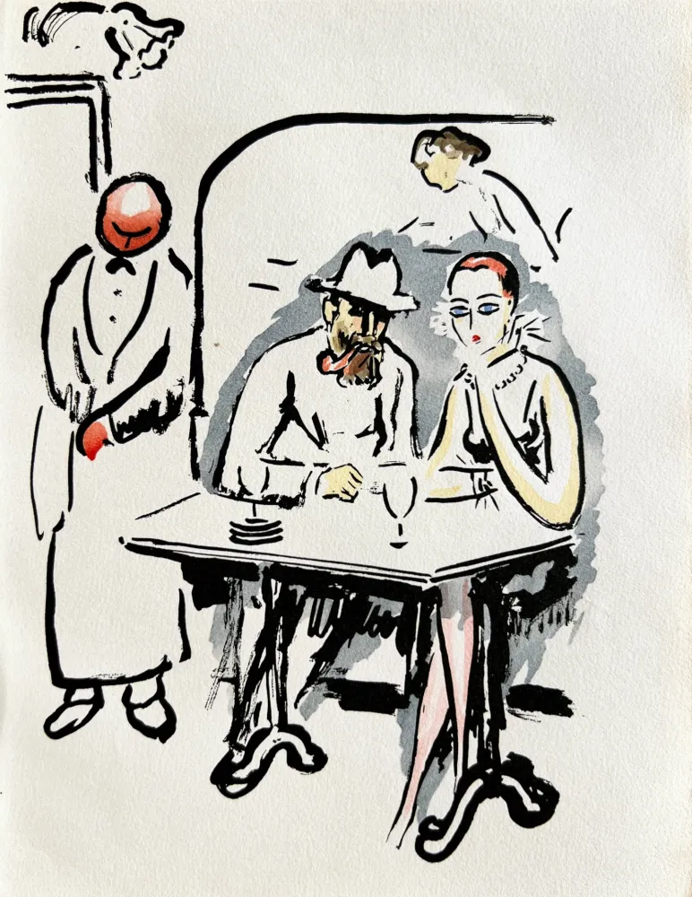 Литография Van Dongen - La Garçonne