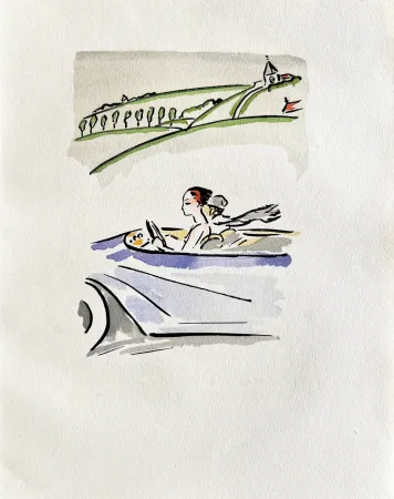 Литография Van Dongen - La Garçonne