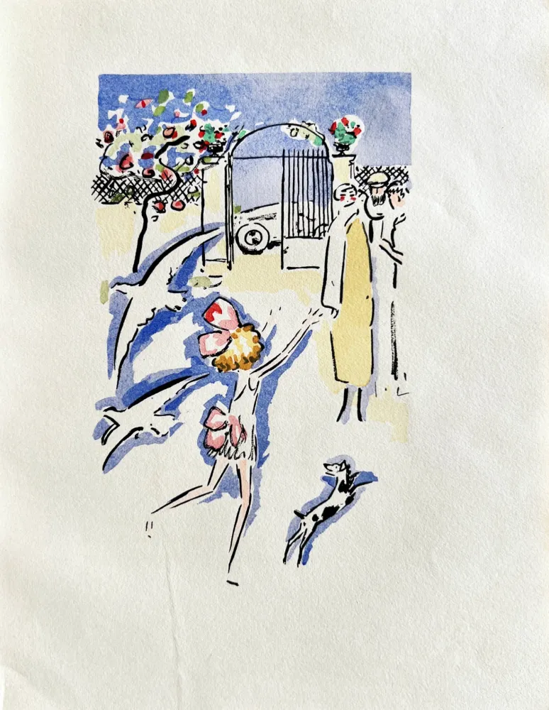 Литография Van Dongen - La Garçonne