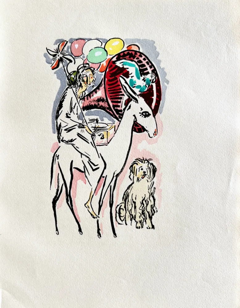 Литография Van Dongen - La Garçonne