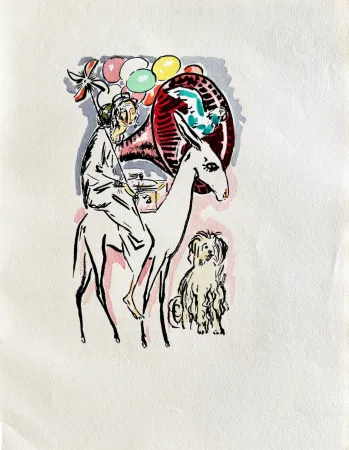 Литография Van Dongen - La Garçonne