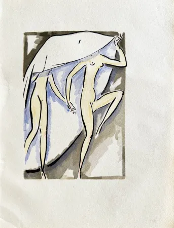 Литография Van Dongen - La Garçonne