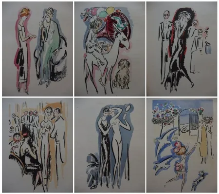 Трафарет Van Dongen - La Garconne