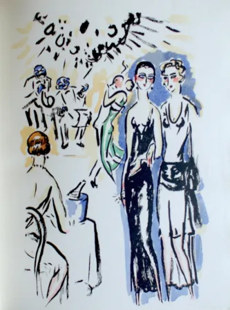 Трафарет Van Dongen - La Garconne, At the Party