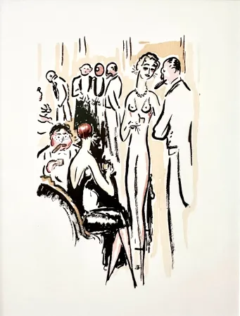 Трафарет Van Dongen - La Garconne, The Party