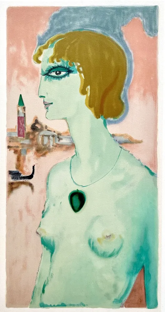 Литография Van Dongen - La Marchese Luisa Casati