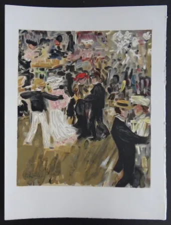 Литография Van Dongen - Le Moulin de la Galette