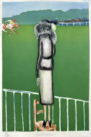 Акватинта Van Dongen - Le Renard Argenté