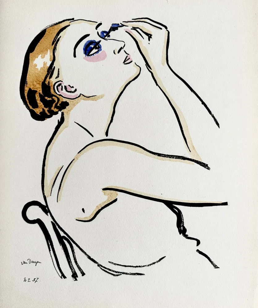 Трафарет Van Dongen - Le rimmel