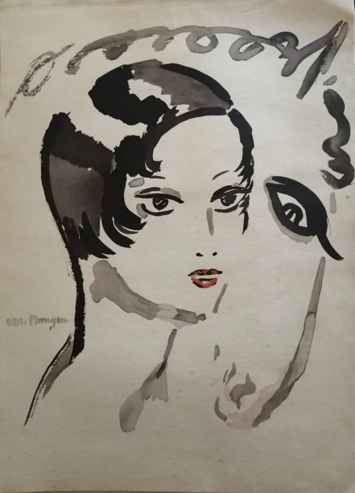 Трафарет Van Dongen - L'Ecuyère Rosa