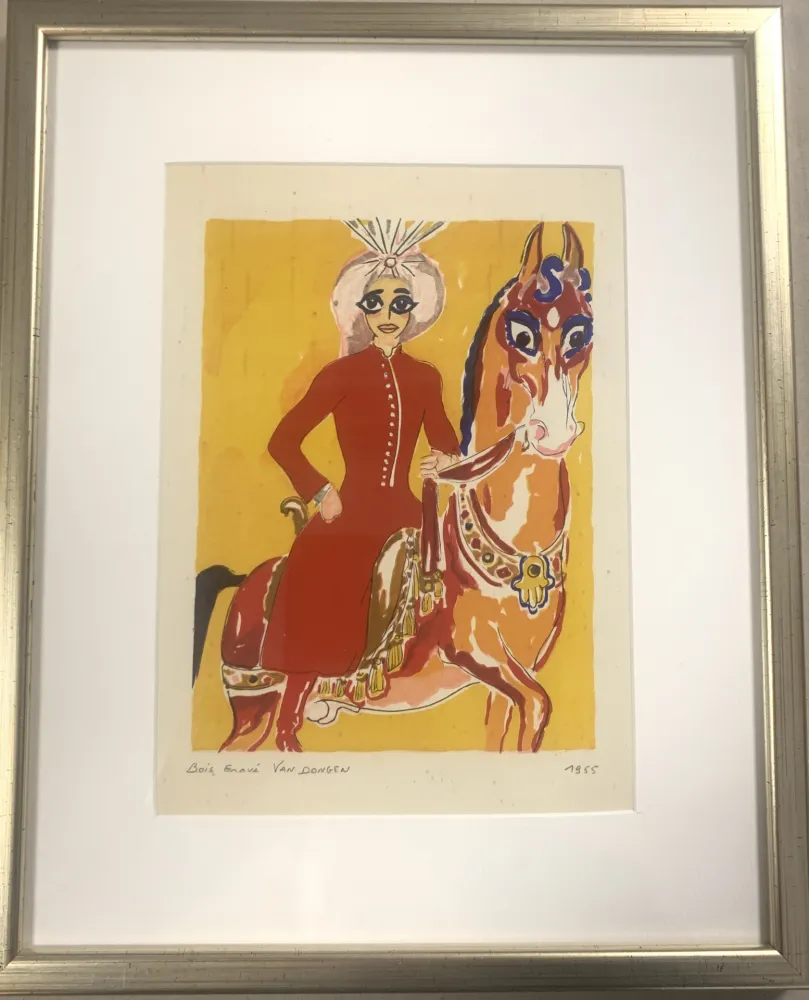 Гравюра На Дереве Van Dongen - Les 1001