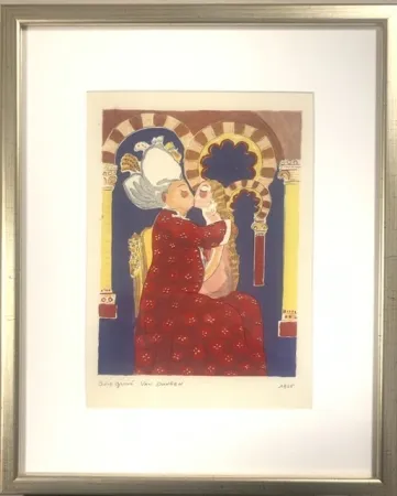 Гравюра На Дереве Van Dongen - Les 1001 nuits