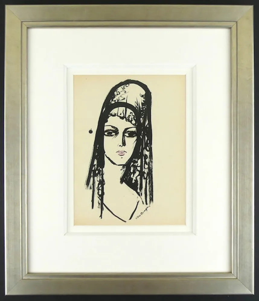 Трафарет Van Dongen - L'Espagnole