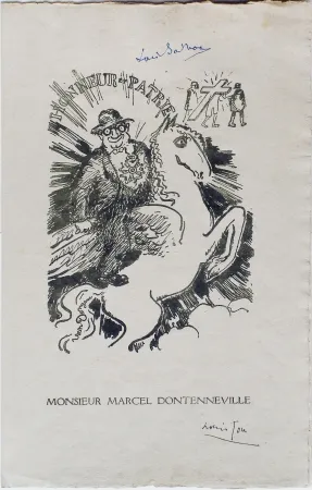 Литография Van Dongen - Menu