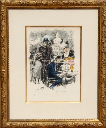 Литография Van Dongen - Montmartre 1900
