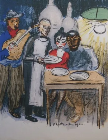 Литография Van Dongen - Montmartre 1900