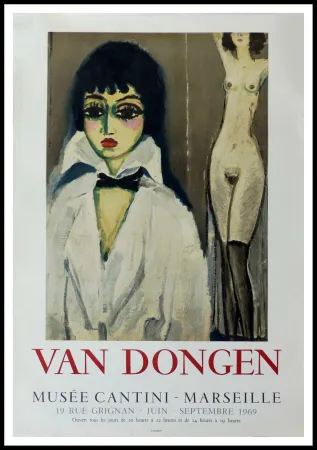 Литография Van Dongen - Musée Cantini Marseille - VAN DONGEN