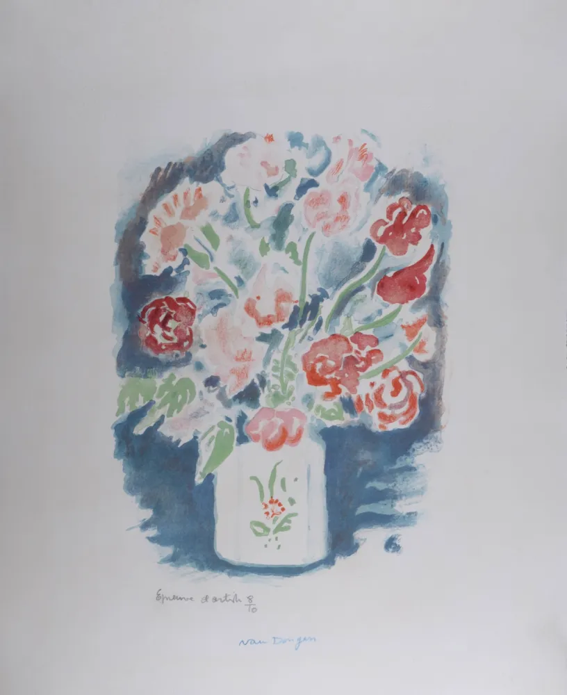 Литография Van Dongen - Pois de Senteur