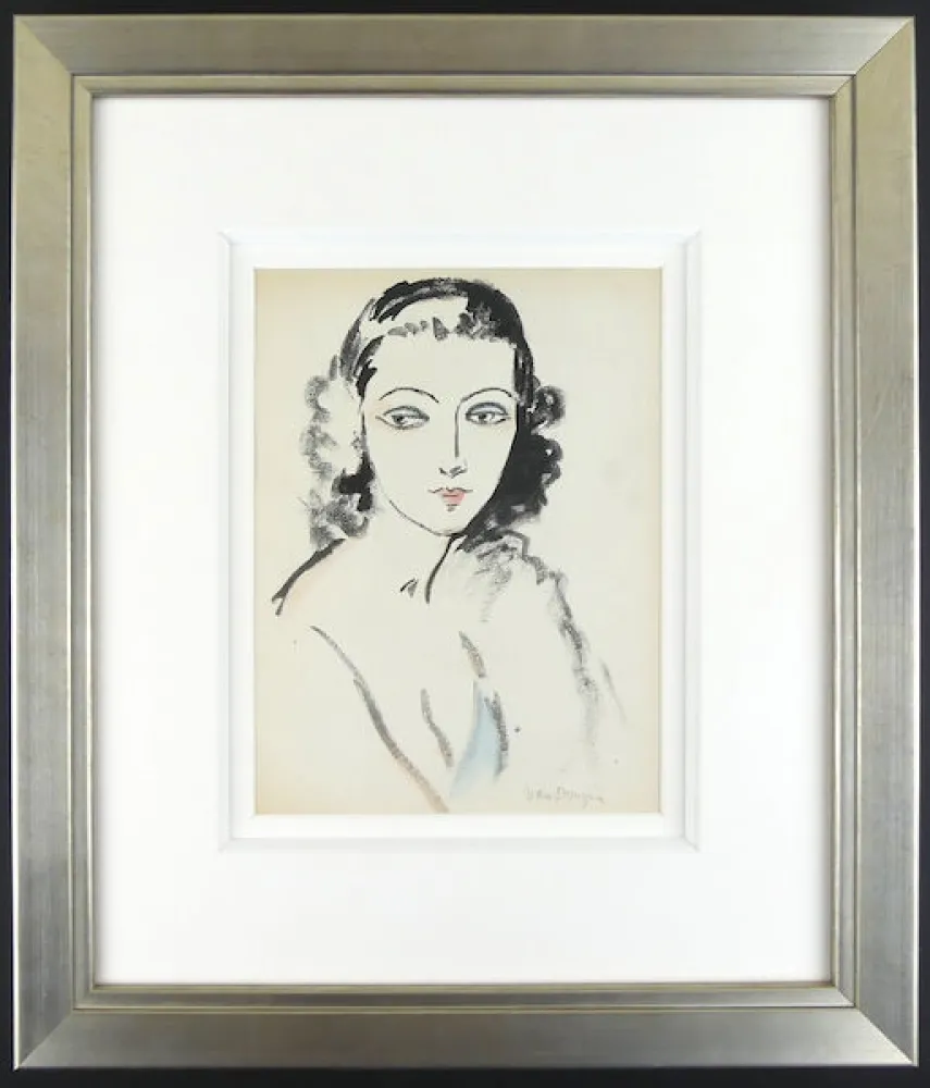 Трафарет Van Dongen - Portrat de Femme