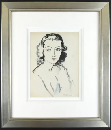 Трафарет Van Dongen - Portrat de Femme