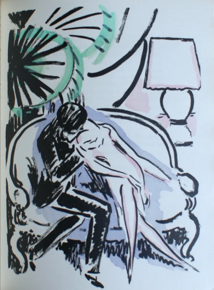 Трафарет Van Dongen - The Kiss