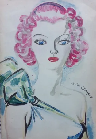 Литография Van Dongen - Toile D'avignon