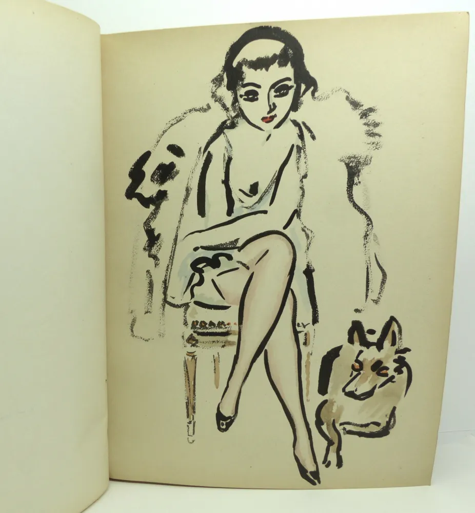 Трафарет Van Dongen - Van Dongen, Henri Floury, 1925.