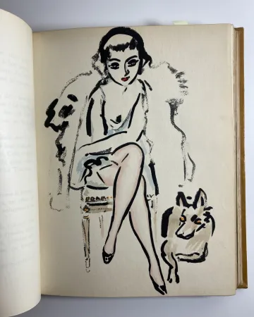 Трафарет Van Dongen - Van Dongen, Henri Floury, 1925.