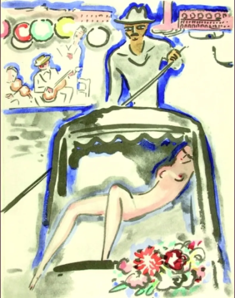 Трафарет Van Dongen - Venise- Gondola