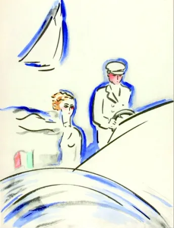 Трафарет Van Dongen - Venise- On the water