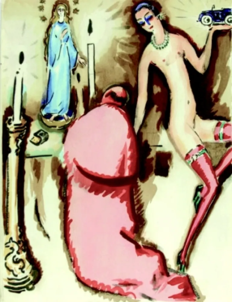 Трафарет Van Dongen - Venise- TheTemptation