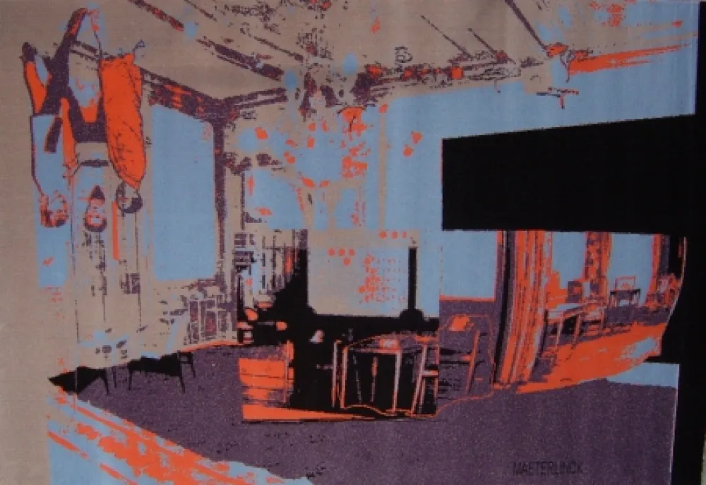 Литография Van Kerckhoven - Maeterlinck 