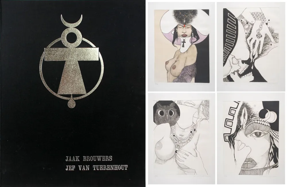 Офорт Van Tuerenhout - Lilith 