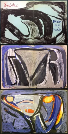 Иллюстрированная Книга Van Velde - 7 Lithographies pour le Catalogue Galerie Krugier n°1 (1962)