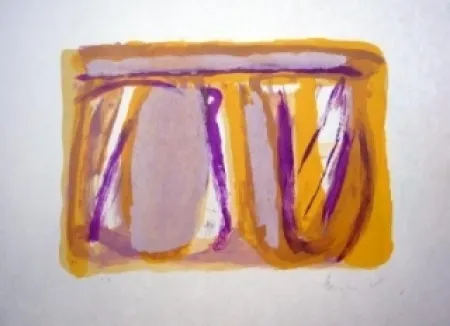 Литография Van Velde - Apaisement