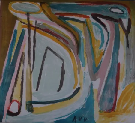 Литография Van Velde - Appel