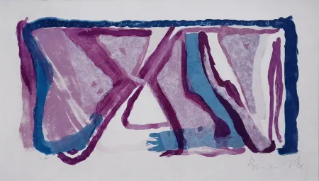 Литография Van Velde - Composition 170