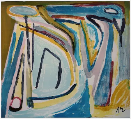 Литография Van Velde - Composition