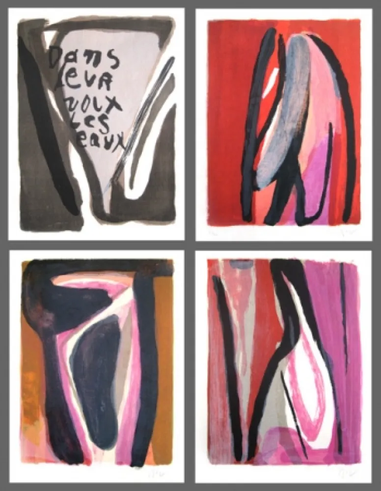 Иллюстрированная Книга Van Velde - Dans leurs voix les eaux