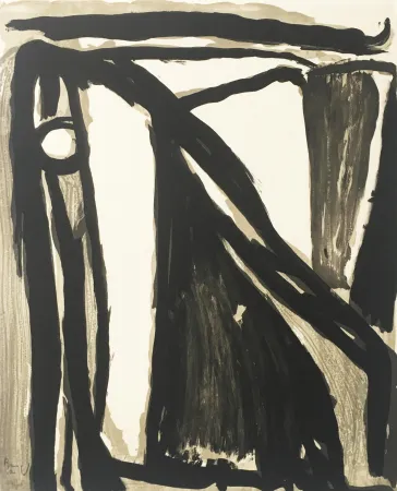 Литография Van Velde - Decantement