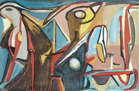 Литография Van Velde - Eclosion 