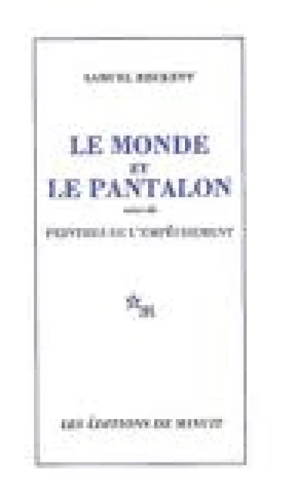 Иллюстрированная Книга Van Velde - Le monde et le pantalon