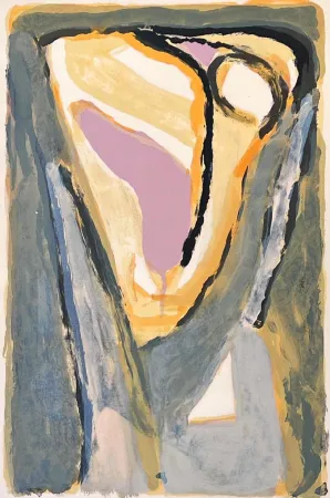 Литография Van Velde - Lumière pâle 