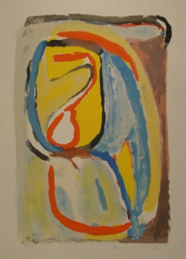 Литография Van Velde - Matin / Morning